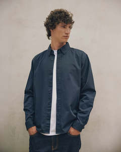Huffer Case Shirt | Navy