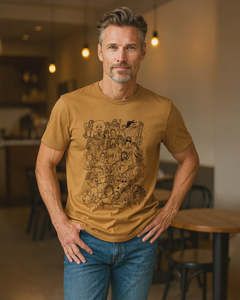 Rockstars - Men's T-Shirt | Camel