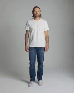 Shirts Tops: BLKWD Basing Straight Fit Jean | Medium Blue