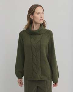 Knits Sweats 1: Yarra Trail Rationale Knit | Loden