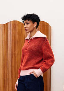 FRNCH Paloma Sweater | Rouge