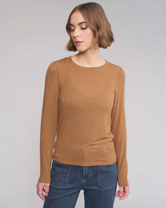 Knewe Hero 20% Wool Top | Cedar