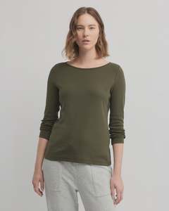 Yarra Trail Messenger Tee | Loden