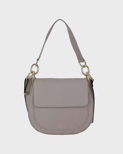 Nalle- Leather Crossbody Shoulder Bag | Sand