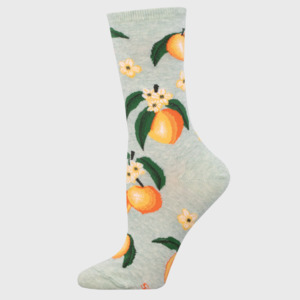 Socks: Socksmith | Sweet Peach - Mint Heather