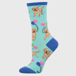 Socksmith | Doodle Party - Mint