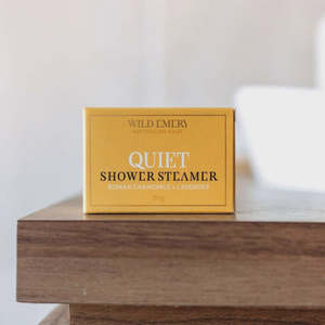 Wild Emery Shower Steamer | Quiet