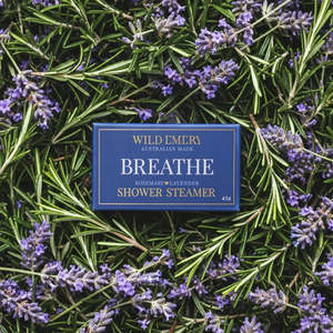 Wild Emery Shower Steamer | Breathe