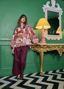 Frnch: FRNCH Gerbera Shirt | Salon Rose