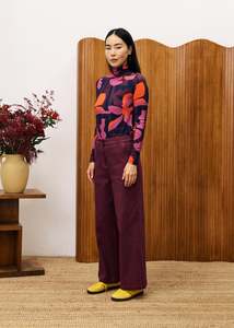 Frnch: FRNCH Nigelle Pants | Fuchsia