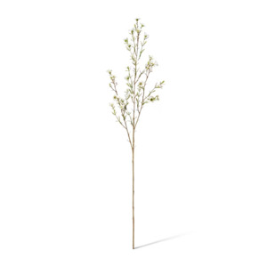 Wax Flower Spray | White