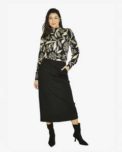Jump Scandi Mono Mock Top | Multi