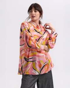 LD +Co Flowy Shirt I Sunset
