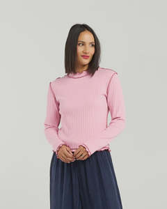 Et Alia Isla Top | Cotton Candy