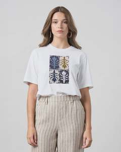 Madly Sweetly Outro Tee | White Quartet