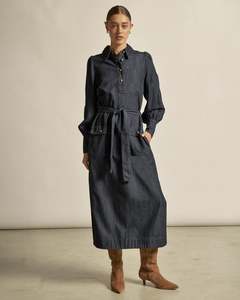 Womens Dresses: Zoe Kratzmann Echelon Dress | Dark Denim