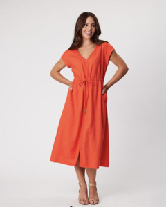 Womens Dresses: Design Nation Marlow Dress Orange