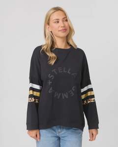 Stella + Gemma Newport Pocket Sweat | Black Rotation
