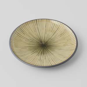 Wedding: Japanese Converging  Plate | Green