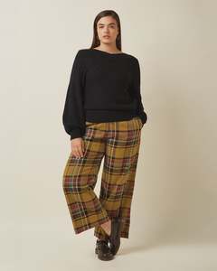 King Louie Federica Cuff Pants | Plaid