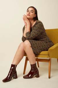 King Louie: King Louie Mona  Mirth Dress | Rhodonite Blue