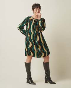 King Louie Laura Pleat Dress