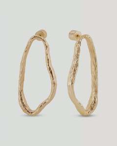 Tutti Jewellery: Tutti-Mira Earrings Large | Gold