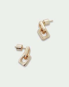 Tutti Jewellery: Tutti-Link Earrings | Gold