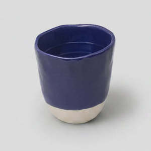 Japanese Lopsided Mug Large | Azure