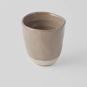 Japanese Lopsided Mug Large | Grey
