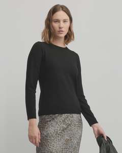Yarra Trail Villa Knit | Black