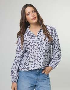 Stella + Gemma Charlotte Blouse | Indigo Bloom
