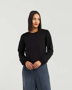 Et Alia Odette Top | Black