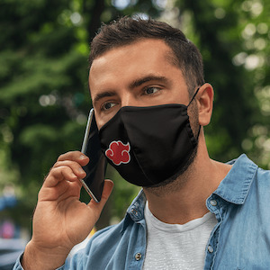 Naruto - Akatsuki - Facemask - Verboom Tees