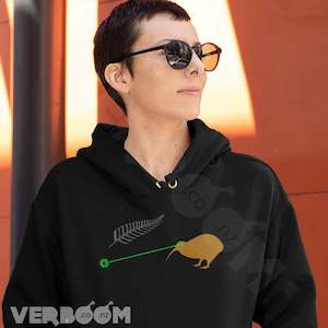 Laser Kiwi Flag - Verboom Tees