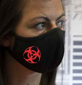 Biohazard - Covid19 - Face Mask - Verboom Tees