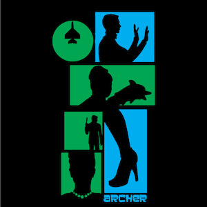 Archer - Title - Verboom Tees