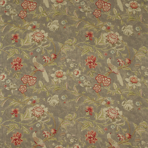 Litchfield Linen Ash Printed Linen Verdant Living