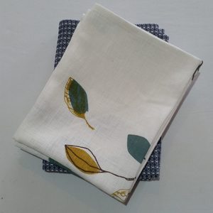 Products: Linen Tea towels Arrowtown Verdant Living Sewn in our studio