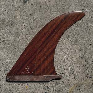 Prima Wood Fins: Prima - Flex - 9.5" - Mahogony