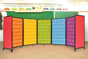 Custom-Printed Room Divider 360 Portable Partition