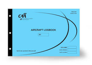 Aircraft logbook CAA 2101