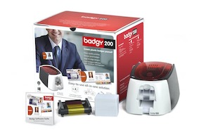 Id Card Printers: Evolis Badgy200 Card Printer