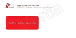 Imperial Tobacco: DLE White Tropical Seal Window Envelope x 1000