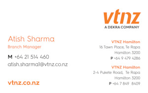 Atish Sharma - 85 x 55mm