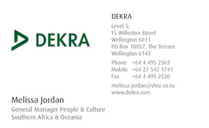 Dekra: Melissa Jordan