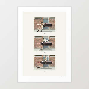 Art Print: 'Eqwine Ride' Art Print by Vertigo Artography