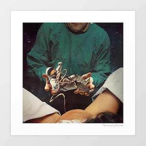 Space: 'Reborn' Art Print by Vertigo Artography
