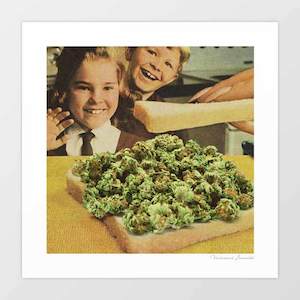 Food 1: 'M Sandwich' Art Print by Vertigo Artography