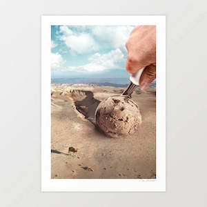 Food 1: ‘Espresso Mirage' Art Print by Vertigo Artography